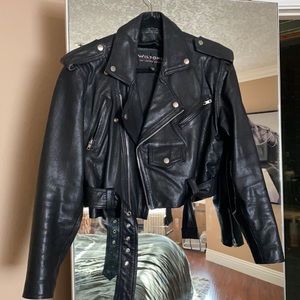 Wilson’s biker leather jacket
